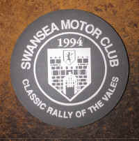 swansea motor club award - classic rally of wales.jpg (481250 bytes)